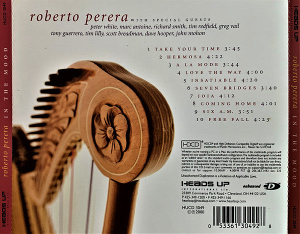 Roberto Perera - In the Mood (CD) Image