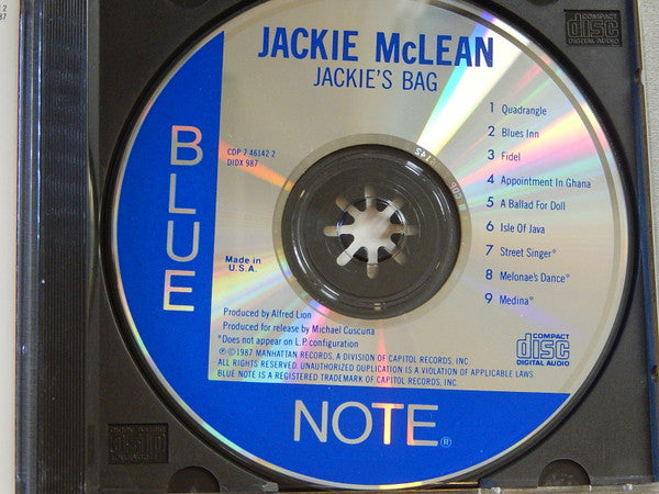 Jackie McLean - Jackie's Bag (CD) Image