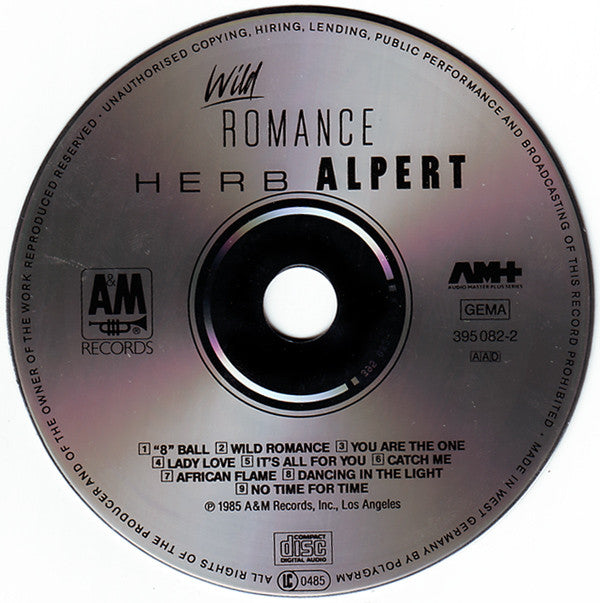 Herb Alpert - Wild Romance (CD) Image