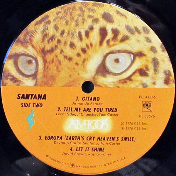 Santana - Amigos (Vinyl)