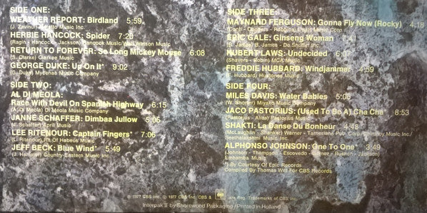 Various - Jazz Rocks (Vinyl) (2 LP) Image