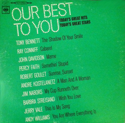 Various - Our Best To You: Today's Great Hits... Today's Great Stars (Vinyl)