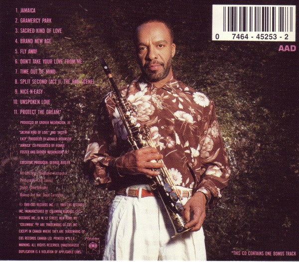 Grover Washington, Jr. - Time Out Of Mind (CD) Image