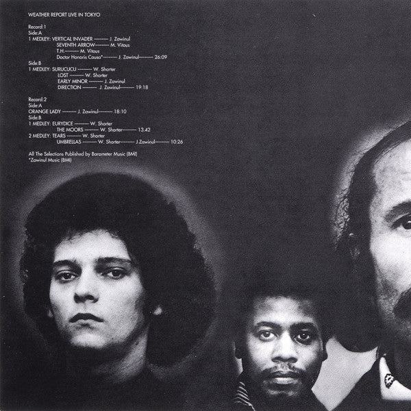 Weather Report - Live In Tokyo (CD) (2 CD) Image