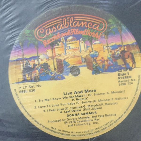 Donna Summer - Live And More (Vinyl) (2)