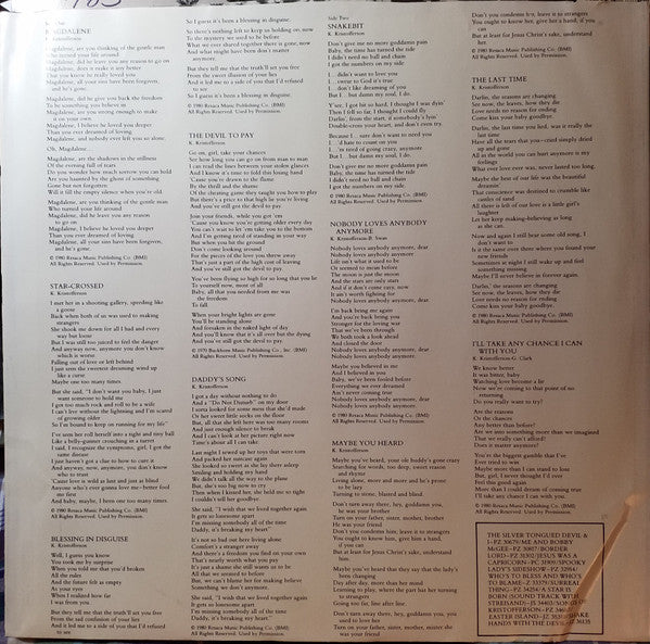 Kris Kristofferson - To The Bone (Vinyl) Image