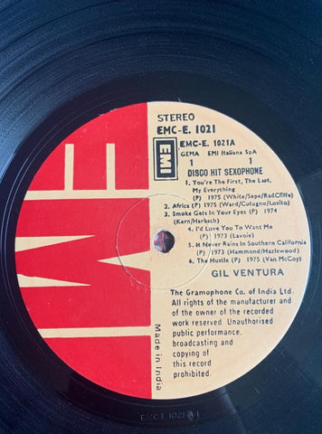 Gil Ventura - Disco Hit Saxophon (Vinyl)