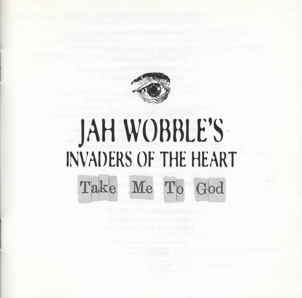 Jah Wobble's Invaders Of The Heart - Take Me To God (CD)