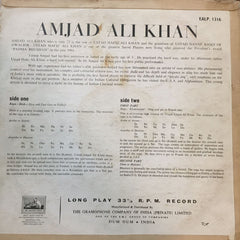 Amjad Ali Khan - Amjad Ali Khan (Vinyl) Image