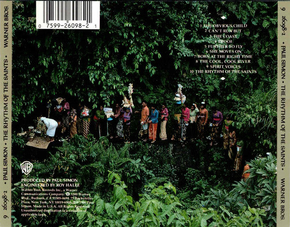 Paul Simon - The Rhythm Of The Saints (CD) Image