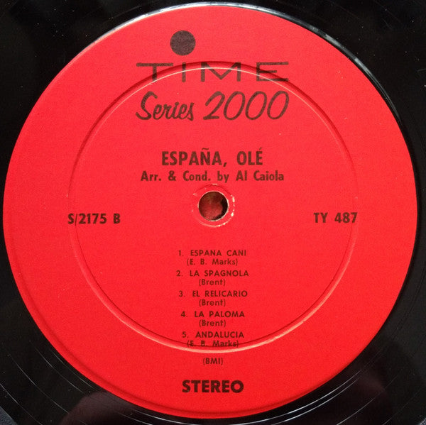 Al Caiola - EspaÃ±a OlÃ© (Vinyl) Image