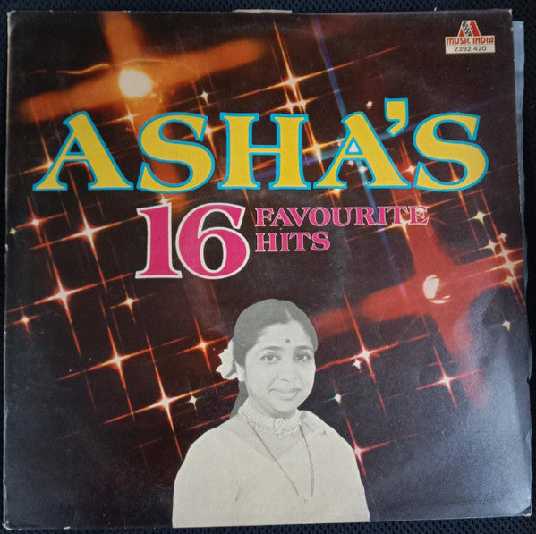 Asha Bhosle - Asha's 16 Favourite Hits (Vinyl) Image
