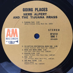 Herb Alpert & The Tijuana Brass - !!Going Places!! (Vinyl)