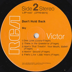 Sky (20) - Don't Hold Back (Vinyl)