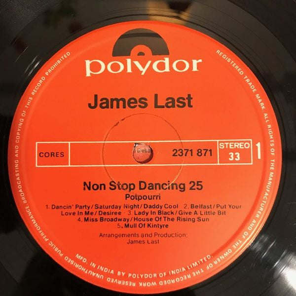 James Last - Non Stop Dancing 78 (Vinyl) Image