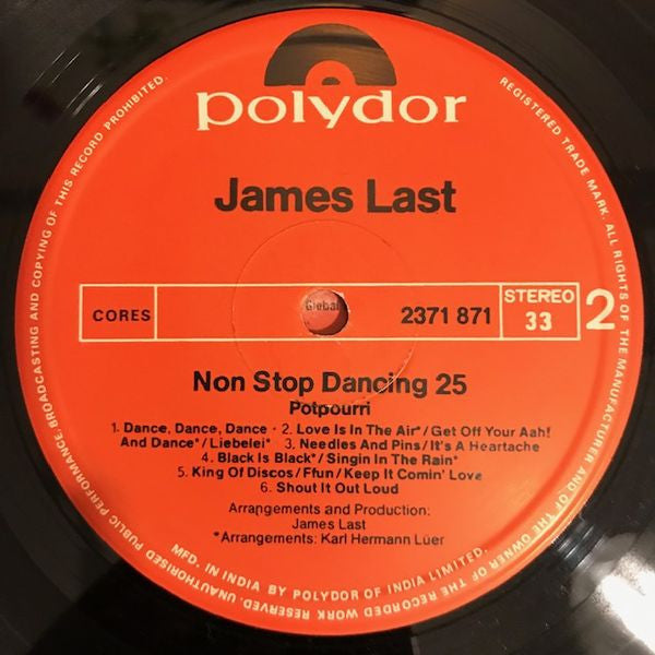 James Last - Non Stop Dancing 78 (Vinyl) Image