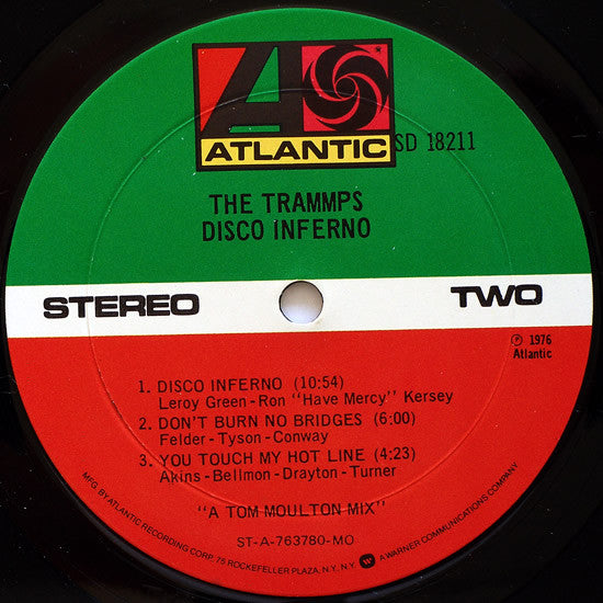 Trammps, The - Disco Inferno (Vinyl) Image