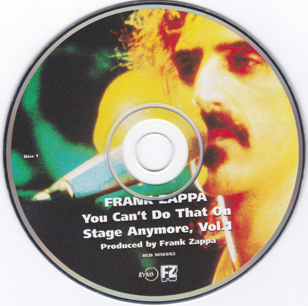 Frank Zappa - You Can't Do That On Stage Anymore Vol. 1 (CD) (2)