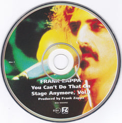 Frank Zappa - You Can't Do That On Stage Anymore Vol. 1 (CD) (2)