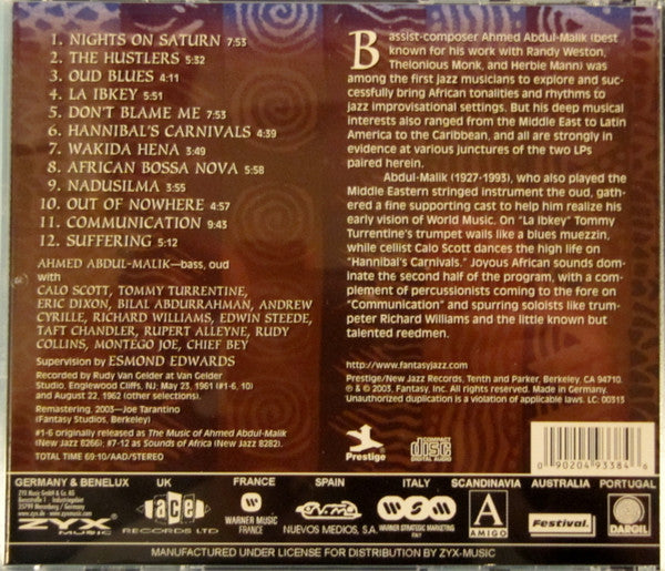 Ahmed Abdul-Malik - Jazz Sounds Of Africa (CD) Image