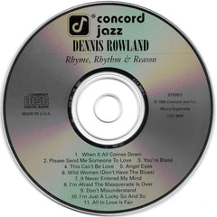 Dennis Rowland - Rhyme. Rhythm, & Reason (CD)