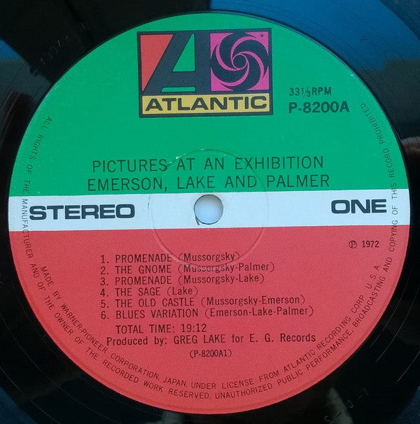 Emerson, Lake & Palmer - Pictures At An Exhibition (Vinyl)