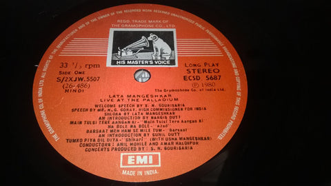 Lata Mangeshkar - Lata Mangeshkar Live At The London Palladium (Vinyl) (2)