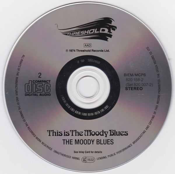 Moody Blues, The - This Is The Moody Blues (CD) (2 CD) Image