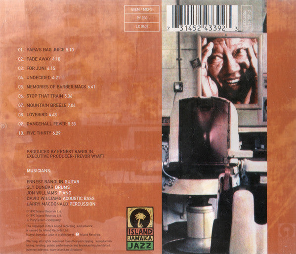 Ernest Ranglin - Memories Of Barber Mack (CD) Image