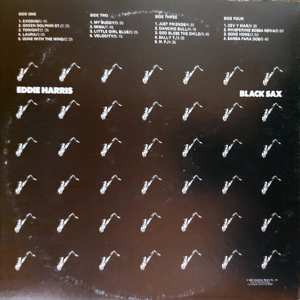 Eddie Harris - Black Sax (Vinyl) (2 LP) Image