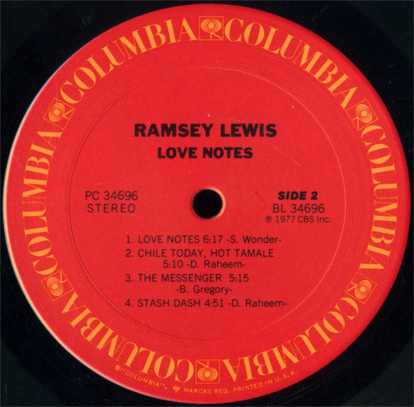 Ramsey Lewis - Love Notes (Vinyl) Image