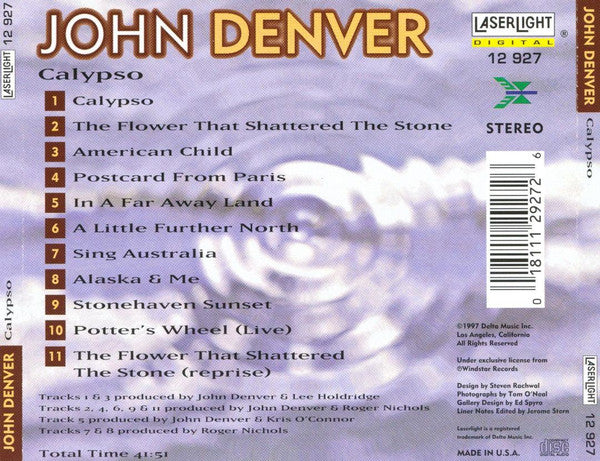 John Denver - Calypso (CD) Image