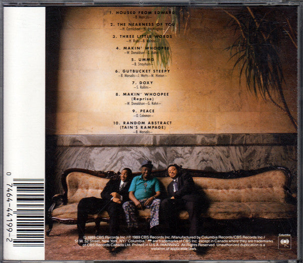 Branford Marsalis - Trio Jeepy (CD) Image