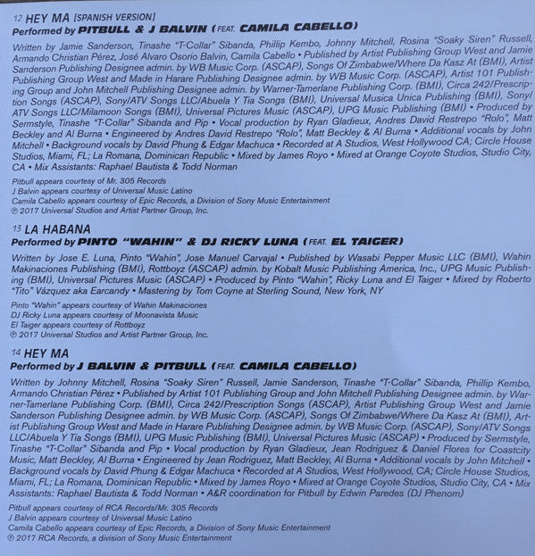 Various - Fast & Furious 8 - The Album (CD) Image