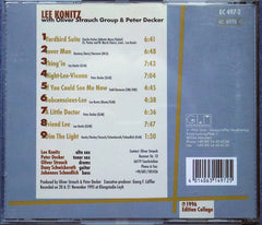 Lee Konitz With Oliver Strauch Group, The And Peter Decker (2) - Friend Lee (CD) Image