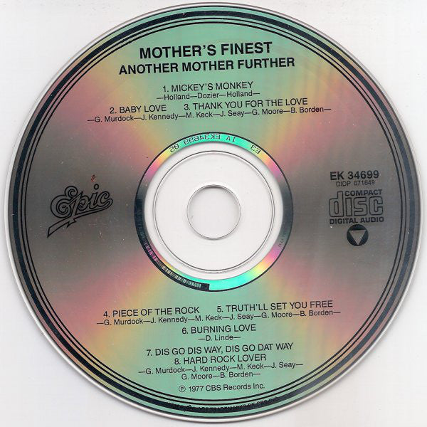 Mother's Finest - Another Mother Further (CD) Image