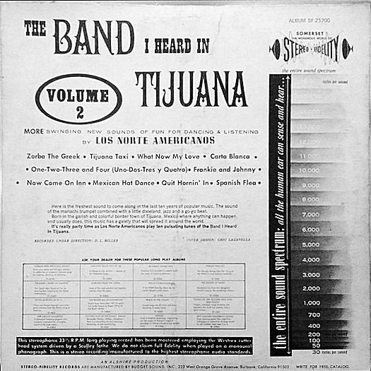 Los Norte Americanos - The Band I Heard In Tijuana Volume 2 (Vinyl) Image