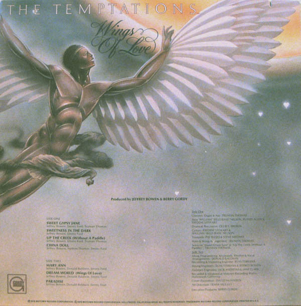 Temptations, The - Wings Of Love (Vinyl) Image