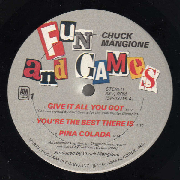 Chuck Mangione - Fun And Games (Vinyl) Image