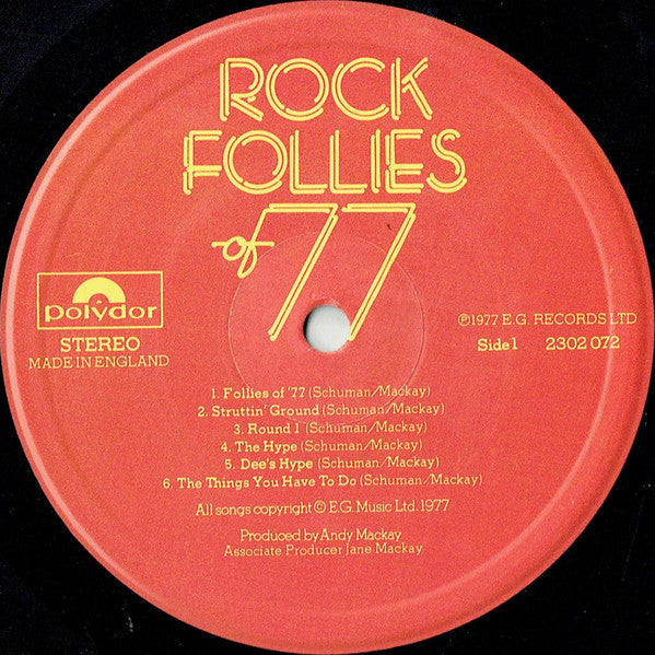 Julie Covington, Sue Jones-Davies, Charlotte Cornwell, Rula Lenska - Rock Follies Of 77 (Vinyl) Image