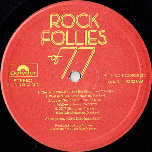 Julie Covington, Sue Jones-Davies, Charlotte Cornwell, Rula Lenska - Rock Follies Of 77 (Vinyl) Image