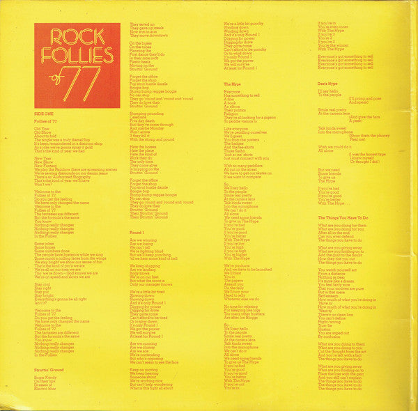 Julie Covington, Sue Jones-Davies, Charlotte Cornwell, Rula Lenska - Rock Follies Of 77 (Vinyl) Image