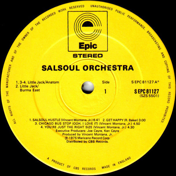 Salsoul Orchestra, The - Salsoul Orchestra (Vinyl) Image