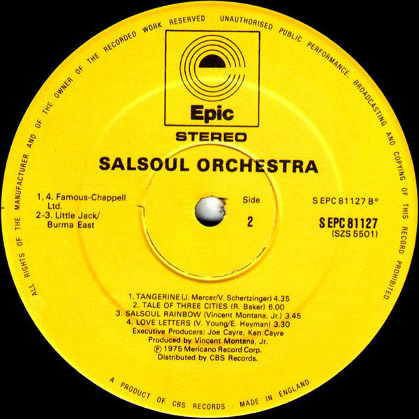 Salsoul Orchestra, The - Salsoul Orchestra (Vinyl) Image