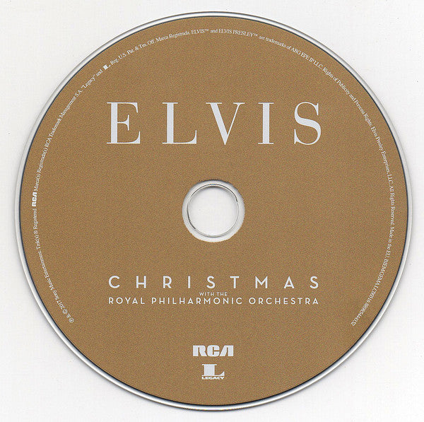 Elvis Presley With Royal Philharmonic Orchestra, The - Christmas With Elvis And The Royal Philharmonic Orchestra (CD) Image