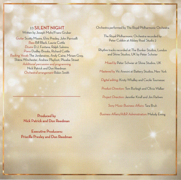 Elvis Presley With Royal Philharmonic Orchestra, The - Christmas With Elvis And The Royal Philharmonic Orchestra (CD) Image