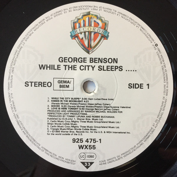 George Benson - While The City Sleeps... (Vinyl) Image