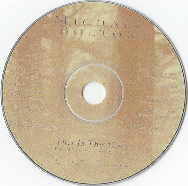 Michael Bolton - This Is The Time - The Christmas Album (CD) Image