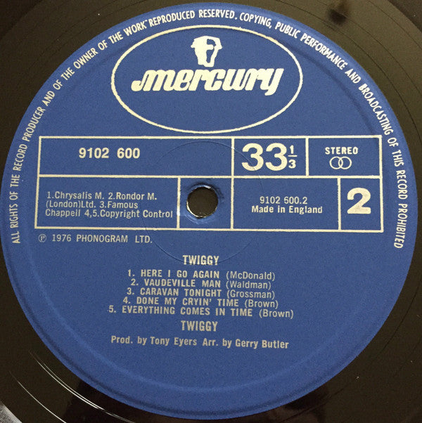 Twiggy (2) - Twiggy (Vinyl) Image