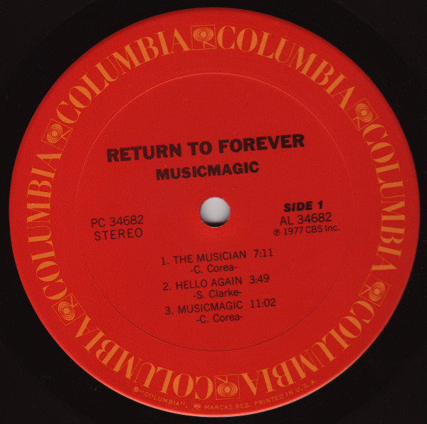 Return To Forever - Musicmagic (Vinyl) Image
